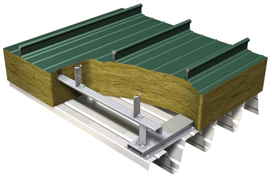 EQC standing seam roofing siding and bottom