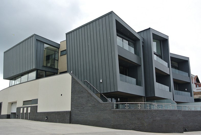 Sandbanks Development - Residential Private Housing Development Wall Cladding Solutions in Ireland From EQC