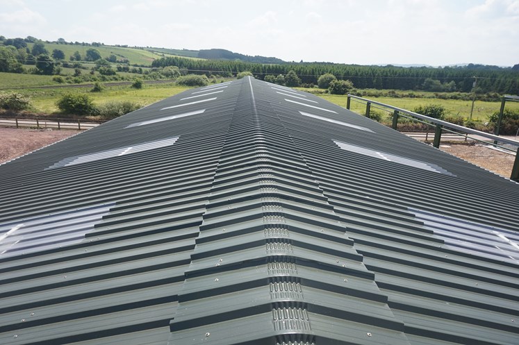 Cranked Ridge - Agricultural Sheeting Solutions, Cladding Solutions from EQC Ireland