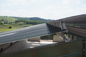 Cranked Ridge - Agricultural Sheeting Solutions, Cladding Solutions from EQC Ireland