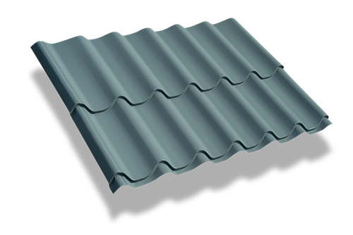 Nordman Tilesheet Cost Effective, Corrugated Plastic Roofing Sheets Ireland