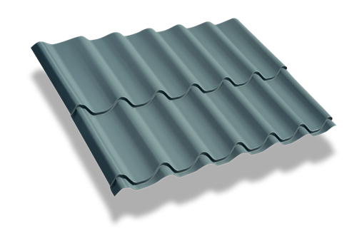 Nordman Tilesheet - the #1 metal roof tiles in Ireland