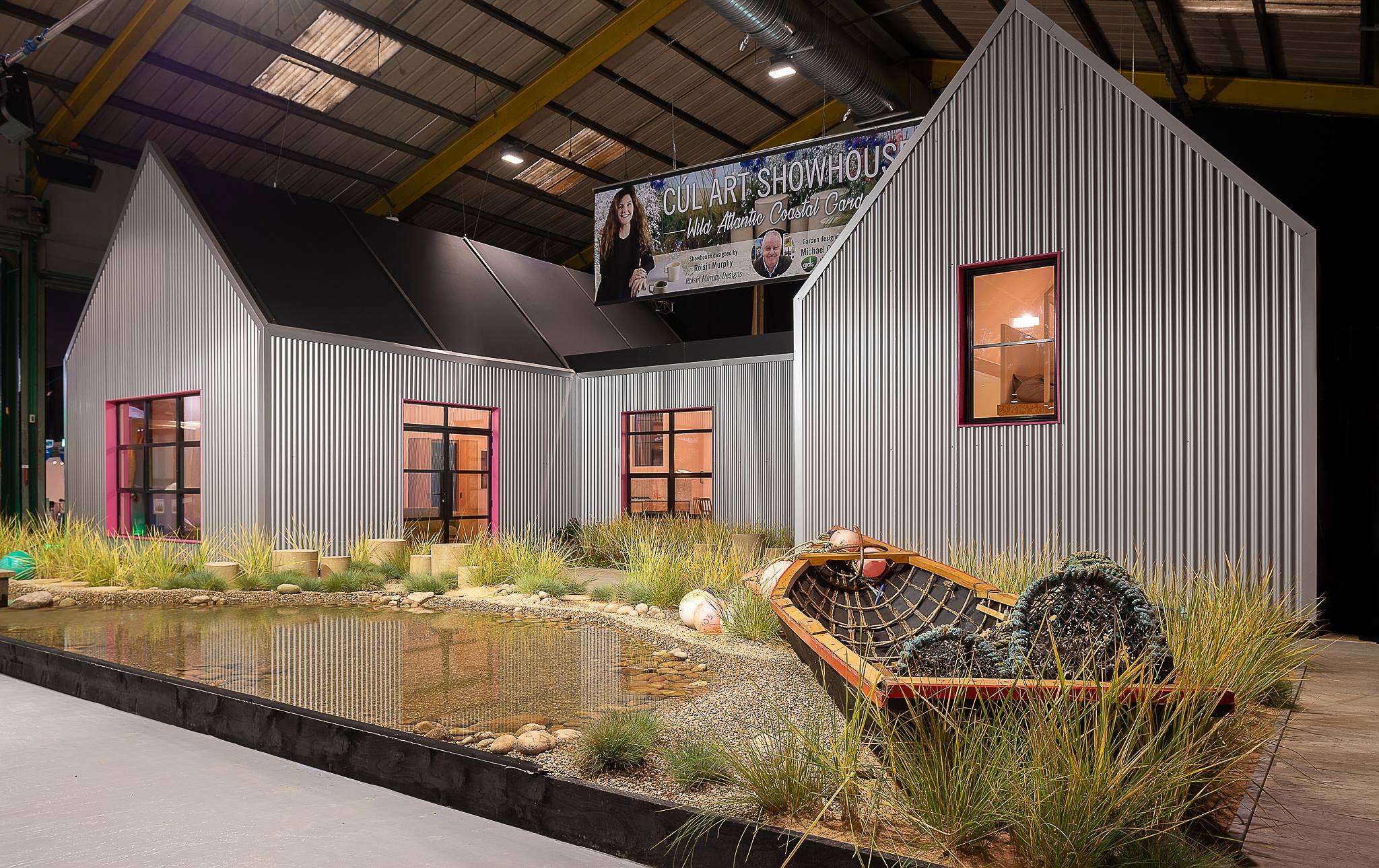 Ideal Home Show 2018 - Showhouse using EQC Profile Sheeting for wall cladding design